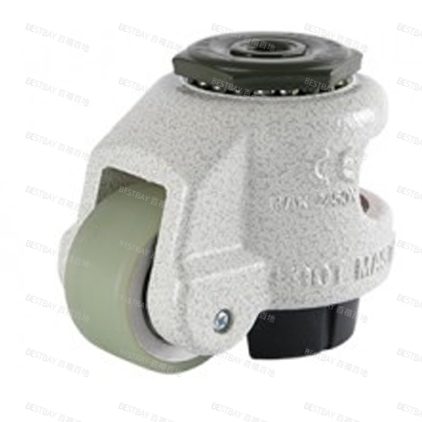 福马脚轮 FOOTMASTER GDN系列2寸空心铆钉型浇注型聚氨酯水平调节脚轮（轴套） GDN-60-S-HUP