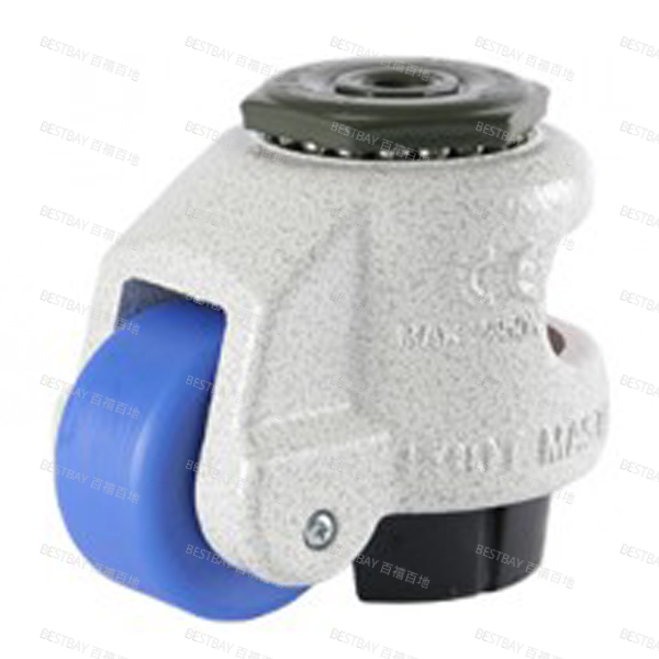 福马脚轮 FOOTMASTER GDN系列2寸空心铆钉型MC尼龙水平调节脚轮 GDN-60-S-MCN