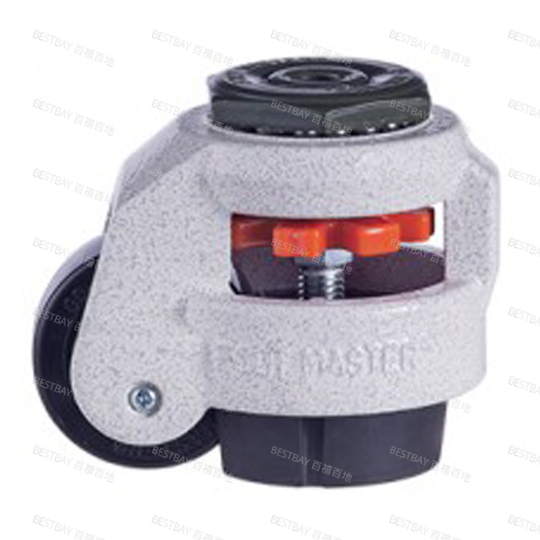 福马脚轮 FOOTMASTER GD系列2寸空心铆钉型尼龙66水平调节脚轮 GD-60-S-NYN