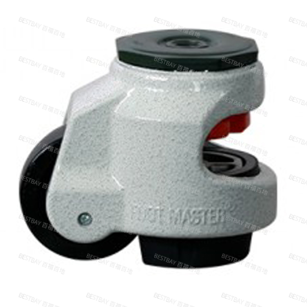 福马脚轮 FOOTMASTER GDN系列2.5寸空心铆钉型尼龙66水平调节脚轮 GDN-80-S-NYN