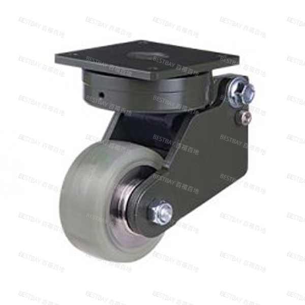 福马脚轮 FOOTMASTER GXTS系列4寸平底活动浇注型铝合金轮毂聚氨酯AGV脚轮(双轴承) GXTS-100-ASF-HUQ