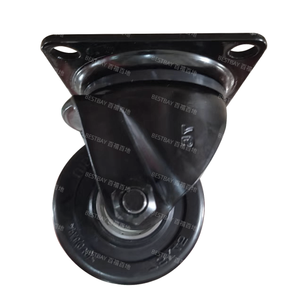 南星脚轮 NANSIN 60系列3寸平底活动GB强化尼龙脚轮(轴承) 6003-1-T0-GB 整箱订货(12个/箱)