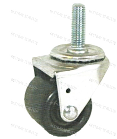 信希脚轮 SHINHEE KC01系列2寸丝杆重载塑料脚轮(螺栓轴或铆钉轴) KC01HP02045S01