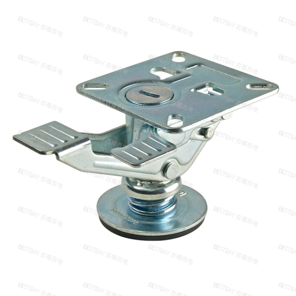 南星脚轮 NANSIN 日式4寸地刹器 NR-4CM