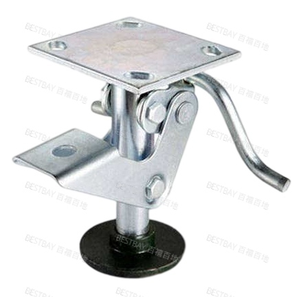 科顺脚轮 COLSON 美式4寸地刹器 6045×4