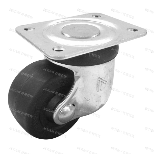 南星脚轮 NANSIN 60系列2寸平底活动GB强化尼龙脚轮(轴套) 6002-1-T7-GB