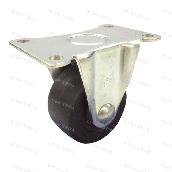 南星脚轮 NANSIN 60系列2寸平底固定GB强化尼龙脚轮(轴套) 6002-8-T8-GB