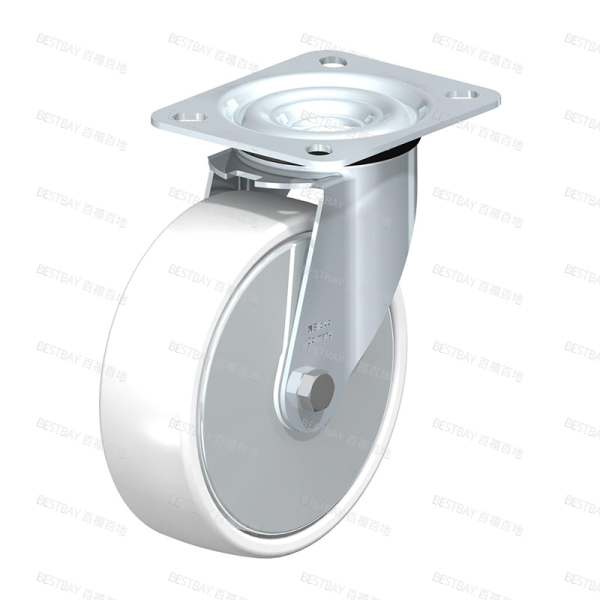 比克力脚轮 BLICKLE LE-PO系列5寸平底活动尼龙脚轮（中心滚珠轴承） LE-PO 125KA