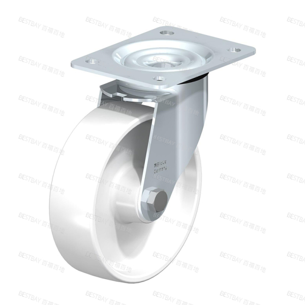 比克力脚轮 BLICKLE LE-PO系列5.5寸平底活动尼龙脚轮（滚柱轴承） LE-PO 160R