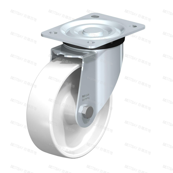 比克力脚轮 BLICKLE L-PO系列6寸平底活动尼龙脚轮（滑动轴承） L-PO 160G