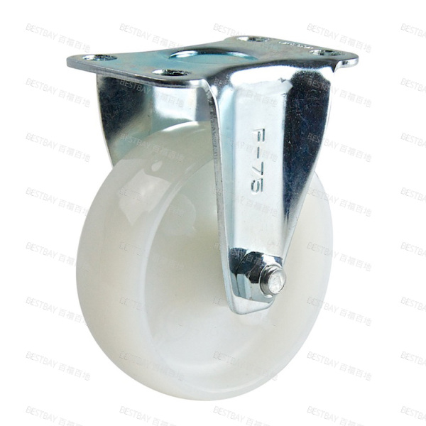 南星脚轮 NANSIN 00系列1寸平底固定NM尼龙脚轮(轴套) 0001-8-T5-NM 整箱订货(960个/箱)