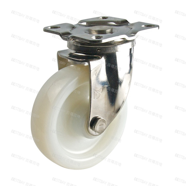 南星脚轮 NANSIN 10系列2.5寸平底活动NM尼龙脚轮(轴套) 1025-1-T1-NM 整箱订货(50个/箱)