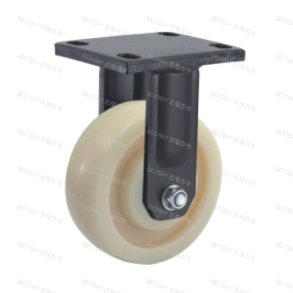 路威脚轮 ROLVE 7A系列12寸平底固定尼龙脚轮(双轴承) 7A-12302