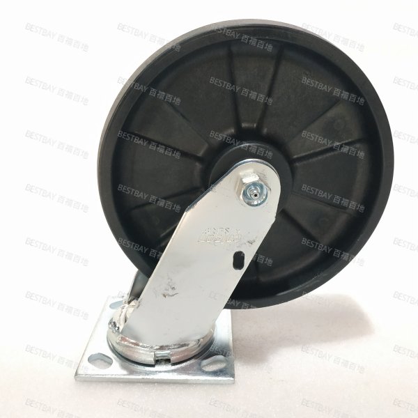 科顺脚轮 COLSON 4系列8寸平底活动180℃耐高温轮脚轮(滚柱) 4-8199-839HT